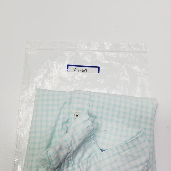 Tommy Hilfiger‎ Men Shirt Size XL Short-Sleeve Stripe Oxford 100% Cotton Office - Picture 11 of 11